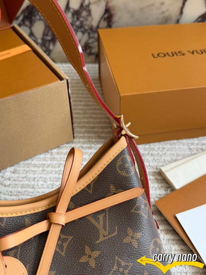 LV Nano Carryall Bag 397 DB071 17cm