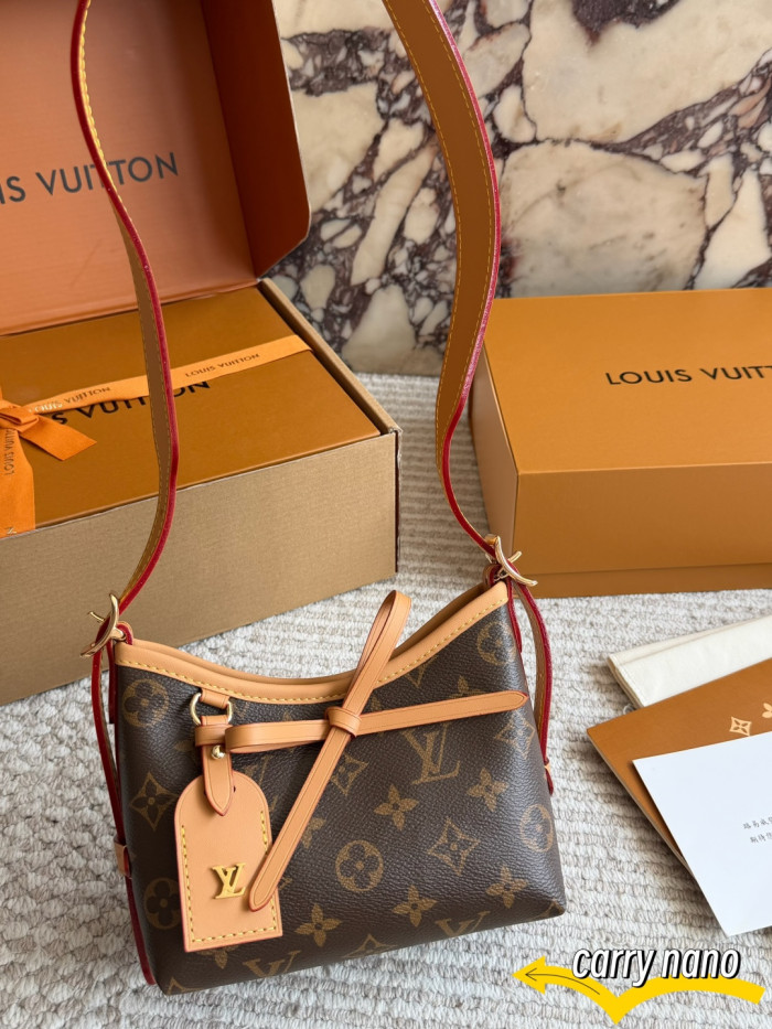 LV Nano Carryall Bag 397 DB071 17cm