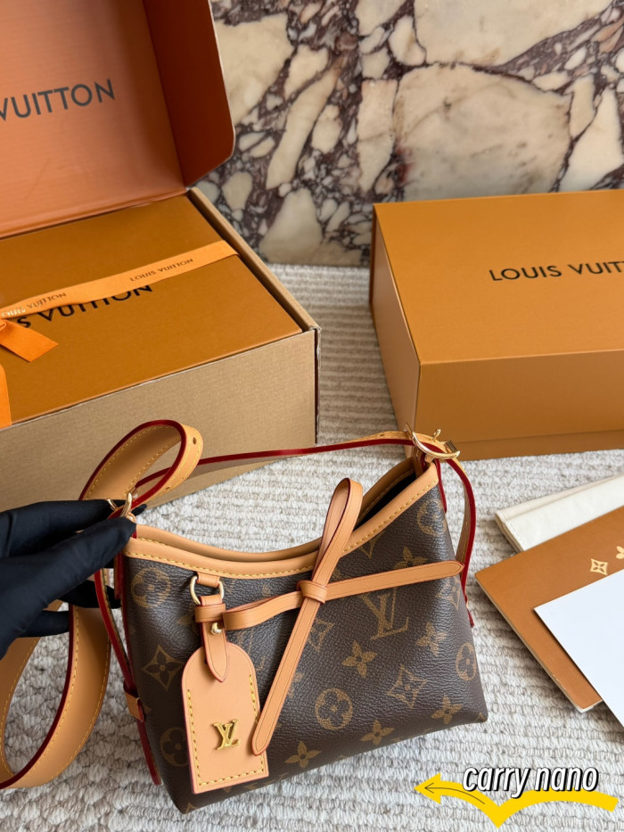 LV Nano Carryall Bag 397 DB071 17cm