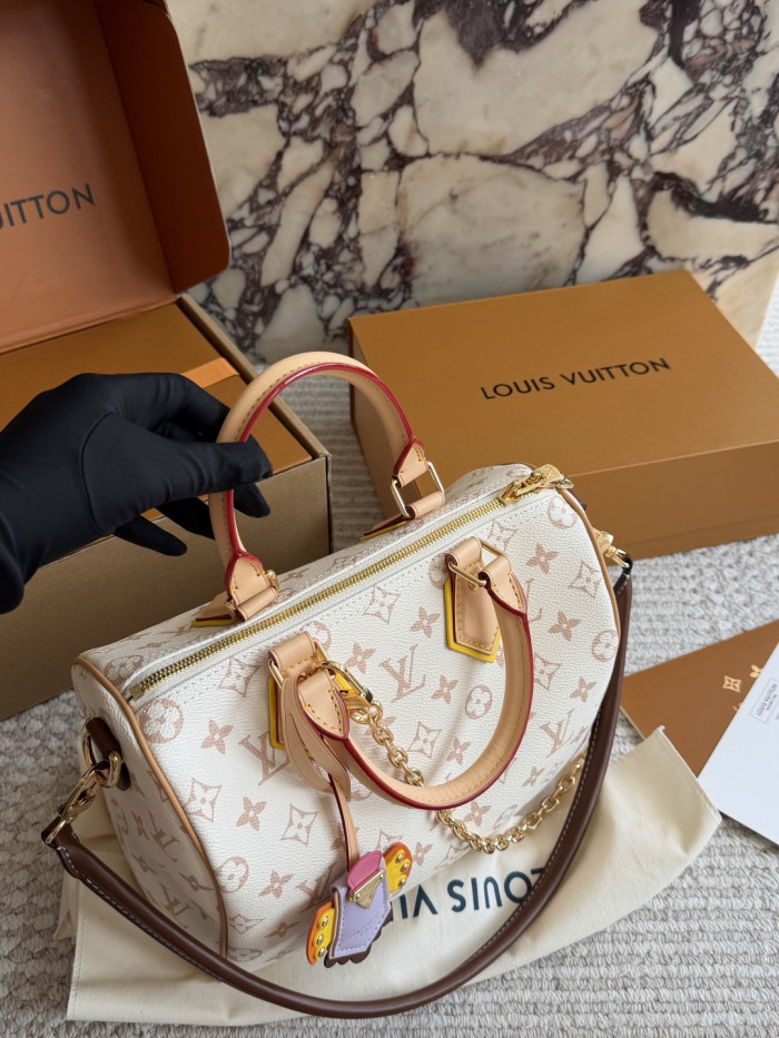 LV Speedy Soft 25 Bag 389 DB052 25cm