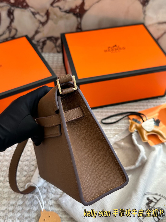 Hermes Kelly Elan Bag 022 DB591 25cm