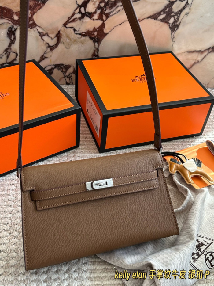 Hermes Kelly Elan Bag 021 DB591 25cm