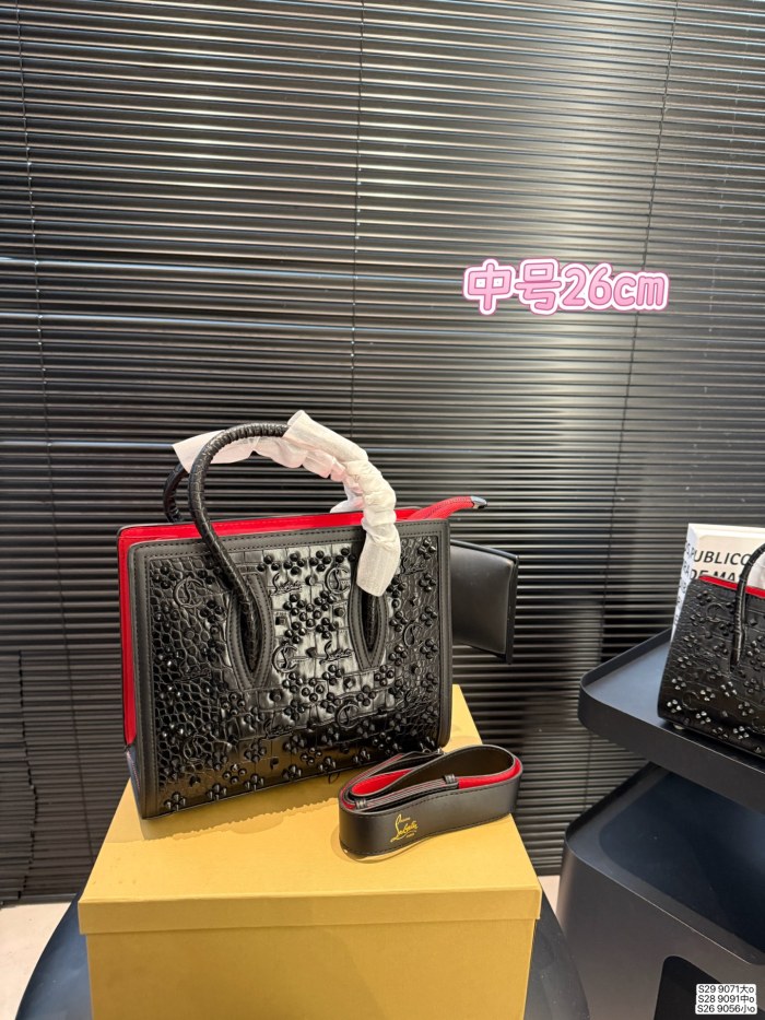 Christian Louboutin Tote Bag 9071 DB591-012 22-30cm