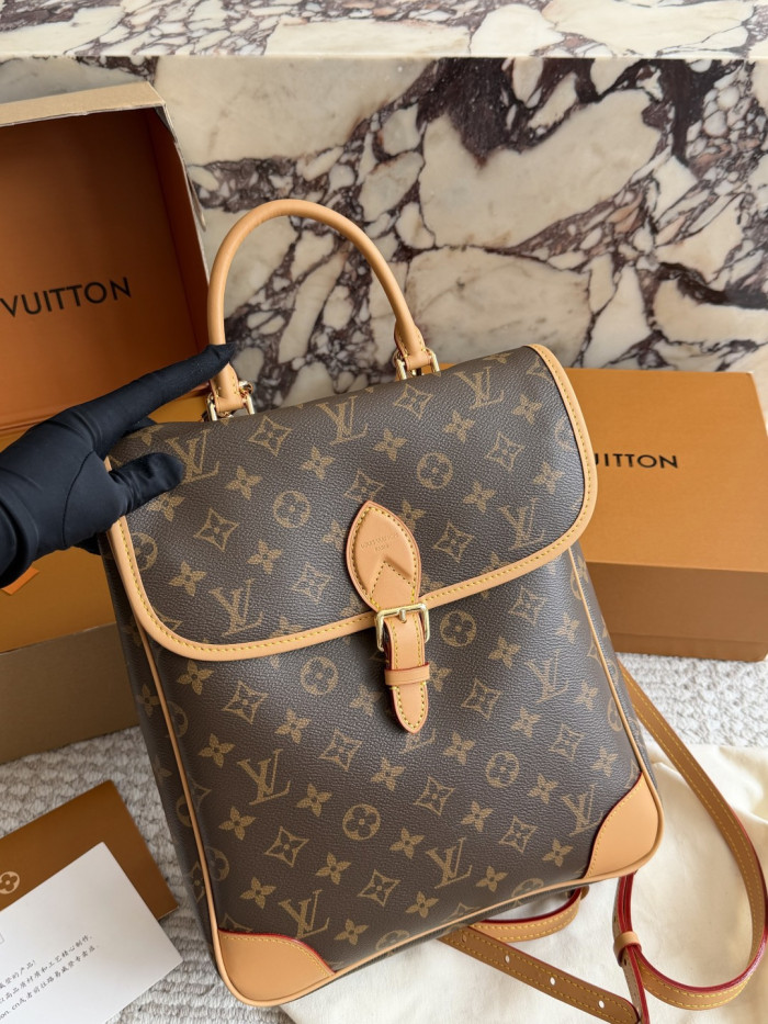 LV Diane Backpack 406 DB002-012 23-33cm