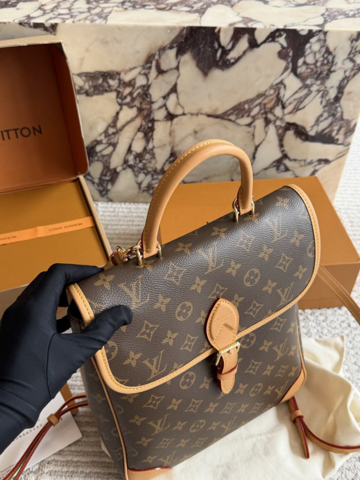 LV Diane Backpack 406 DB002-012 23-33cm