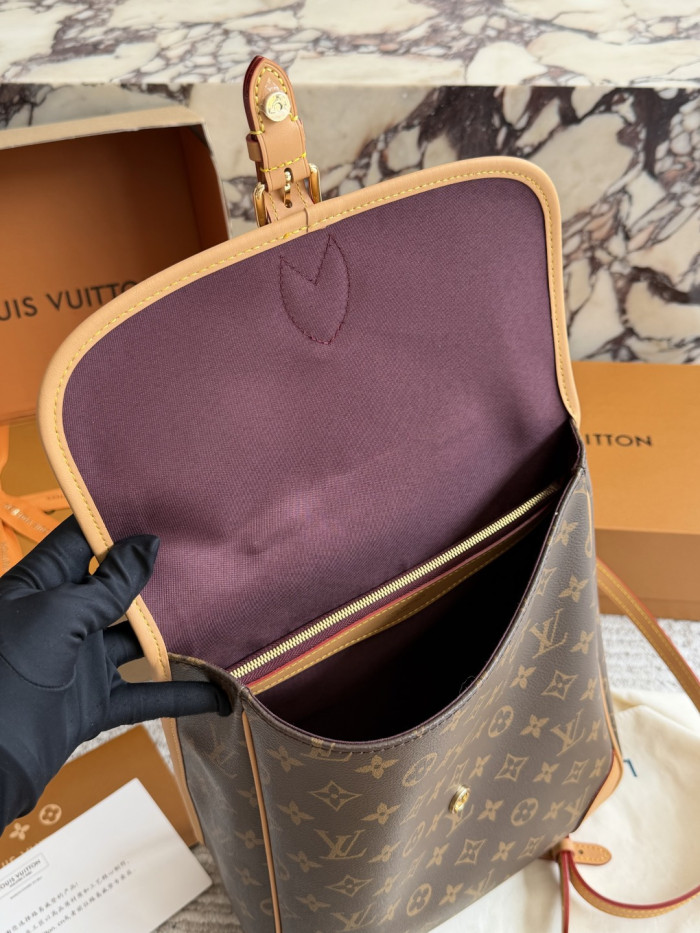 LV Diane Backpack 406 DB002-012 23-33cm
