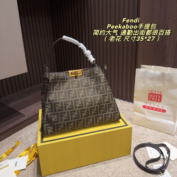 Fendi Peekaboo Bag 013 DB512 35cm