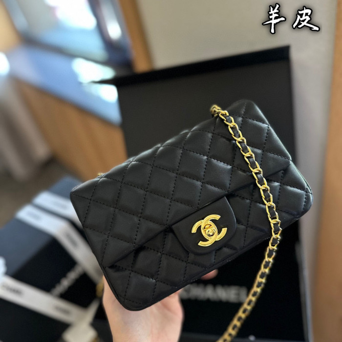 Chanel Classic Flap Mini Bag 221 DB551 20cm