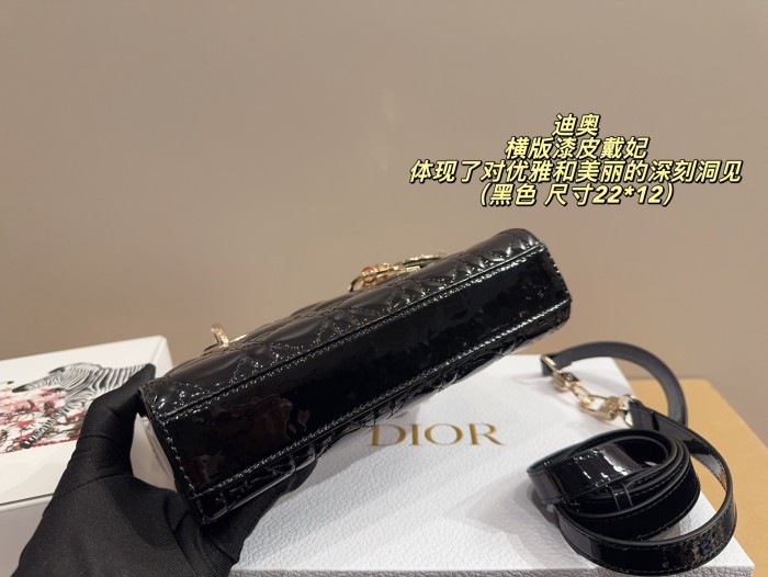 Dior D-Joy Bag 044 DB012 22cm