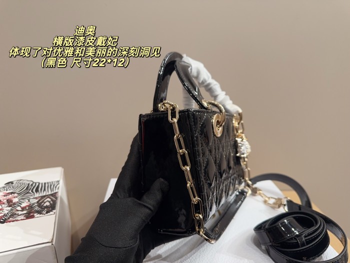 Dior D-Joy Bag 044 DB012 22cm