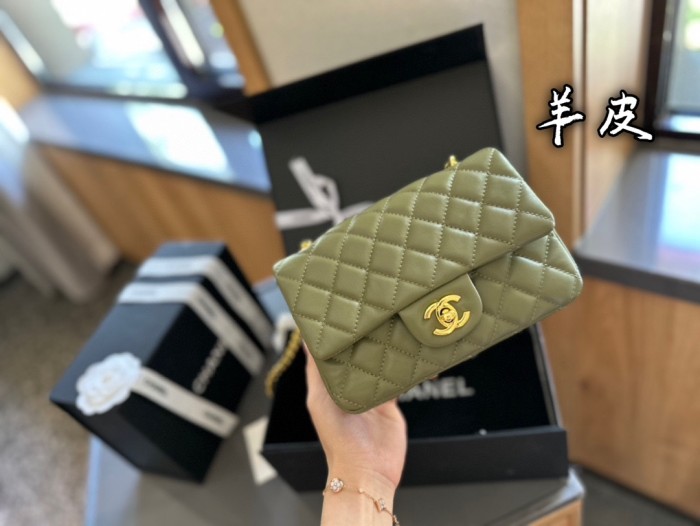 Chanel Classic Flap Mini Bag 221 DB551 20cm