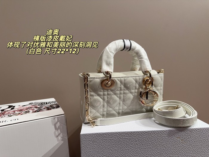 Dior D-Joy Bag 044 DB012 22cm