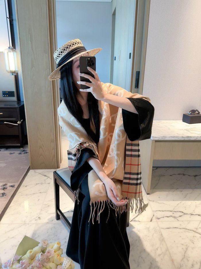 Chanel Scarf 001 180*60cm