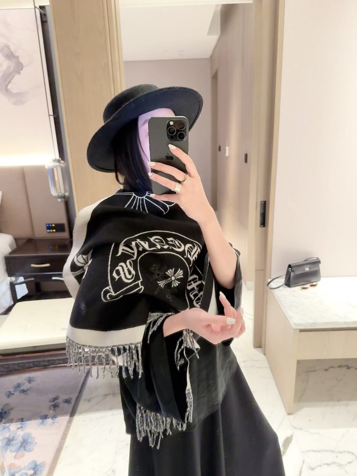 Chrome Hearts Scarf 001 180*60cm