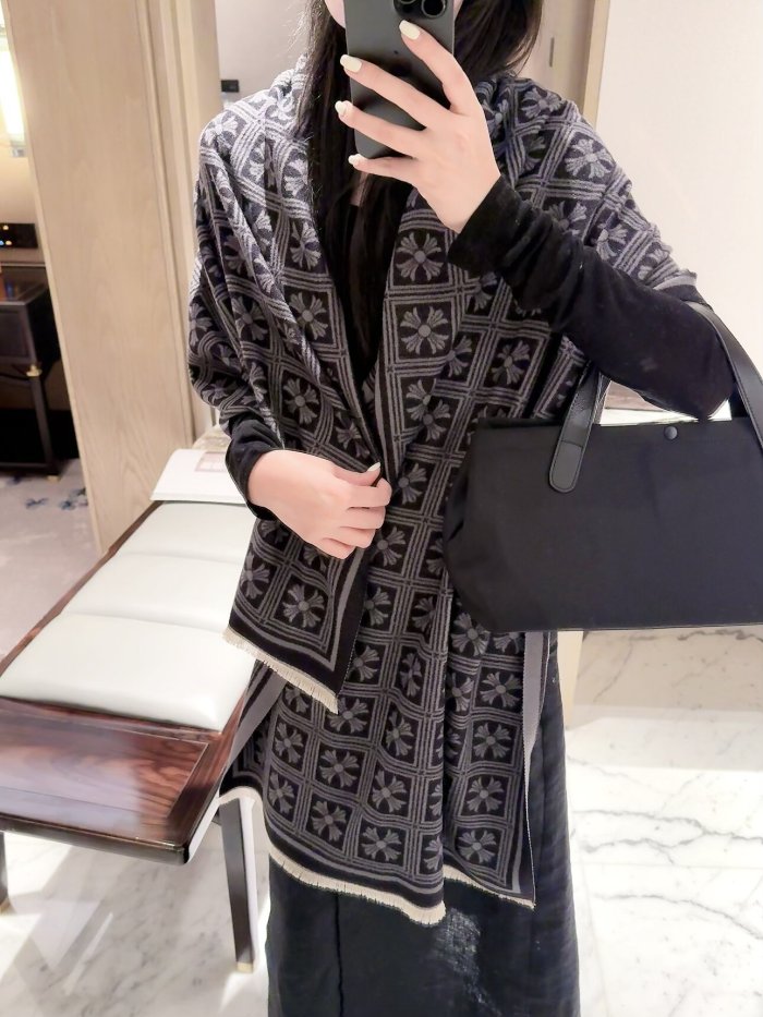 Chrome Hearts Scarf 002 180*60cm