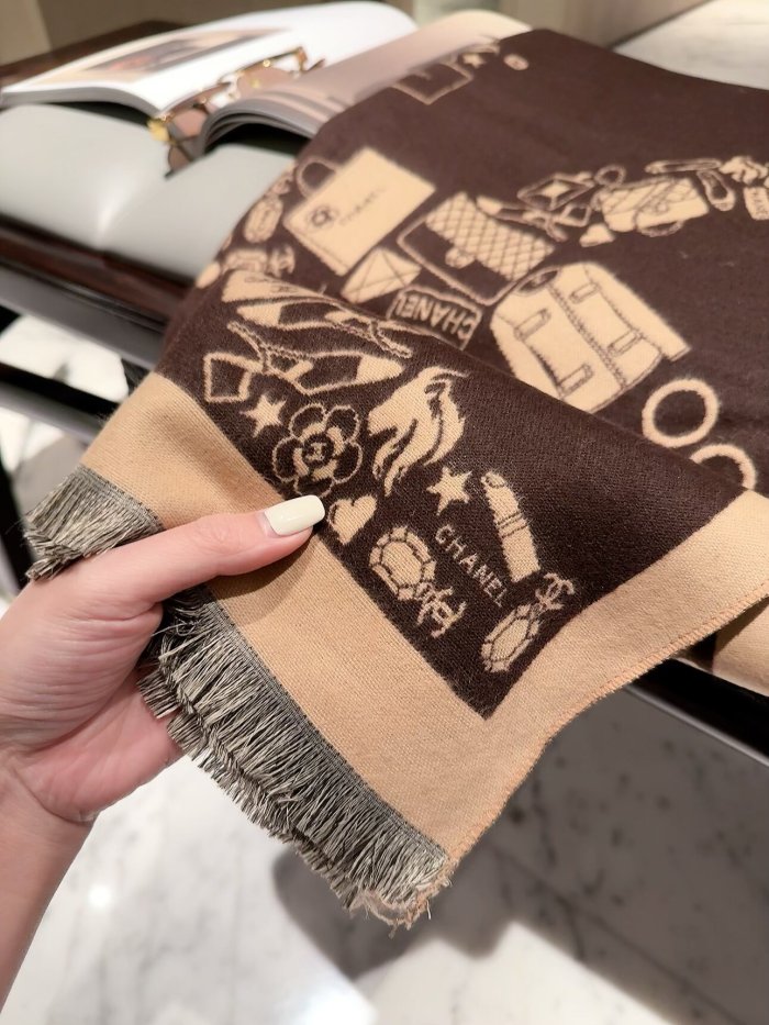 Chanel Scarf 015 180*60cm