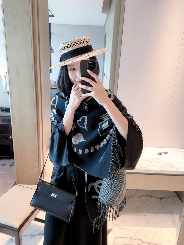 Chanel Scarf 017 180*60cm