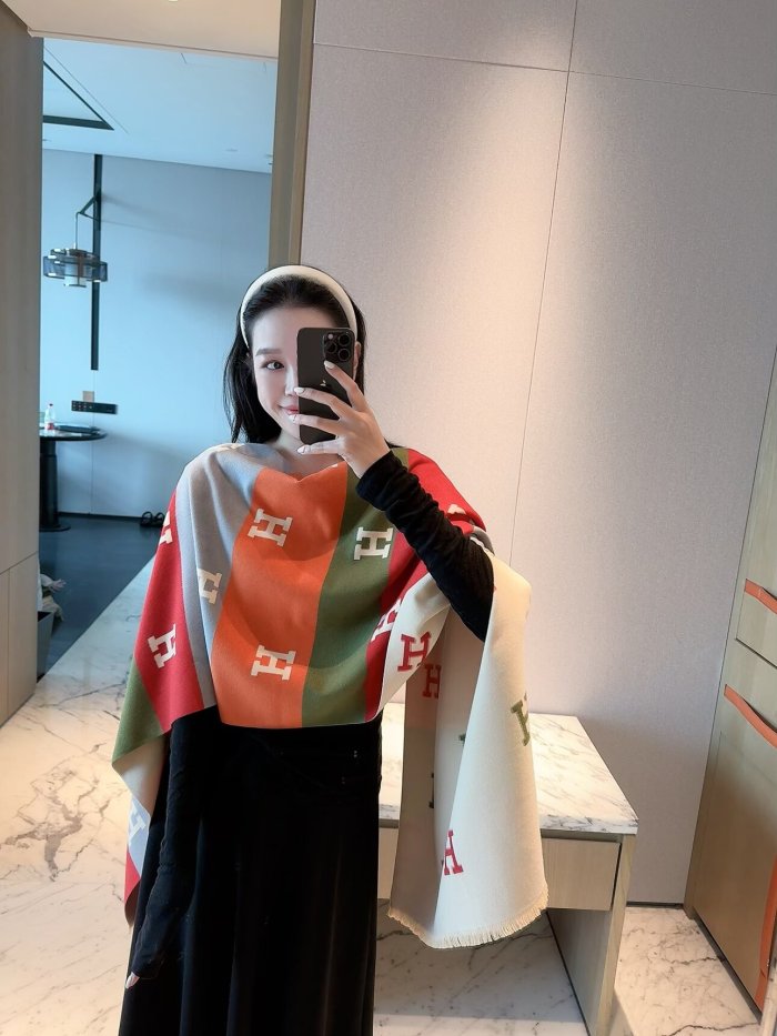Hermes Scarf 010 180*60cm