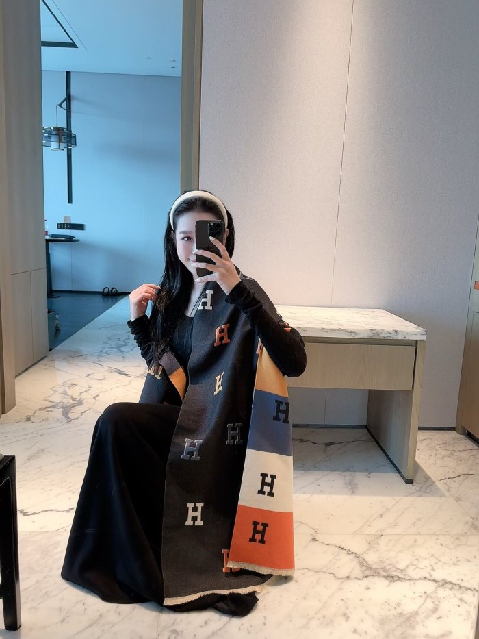 Hermes Scarf 010 180*60cm