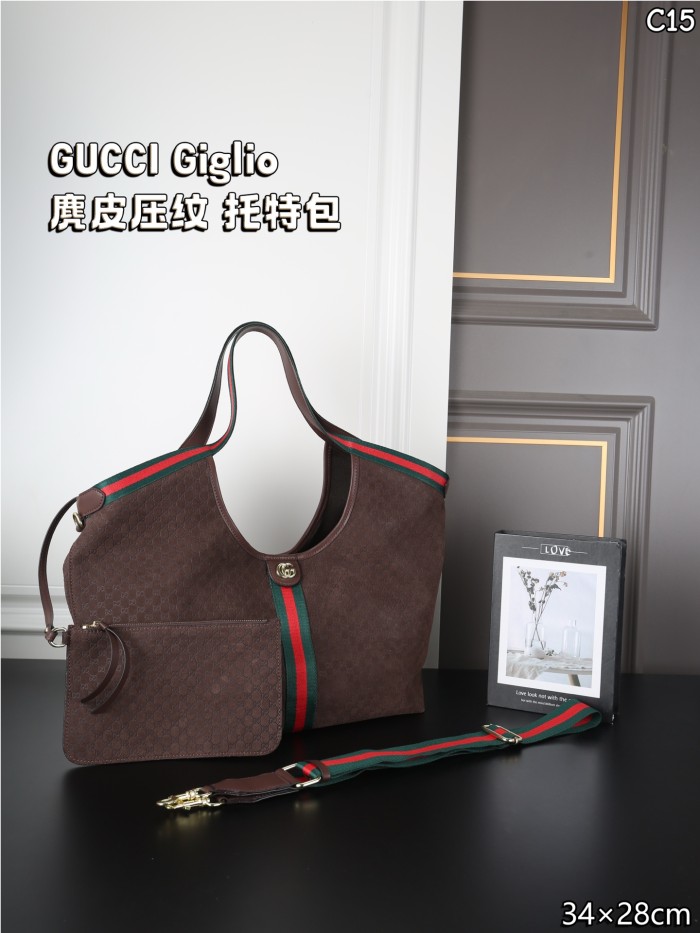 Gucci Giglio Tote 075 DB091 34cm