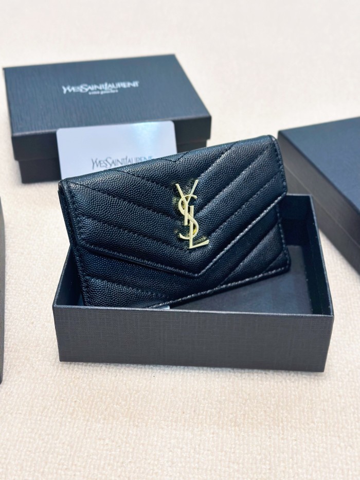 YSL Wallet 004 DB001 15cm