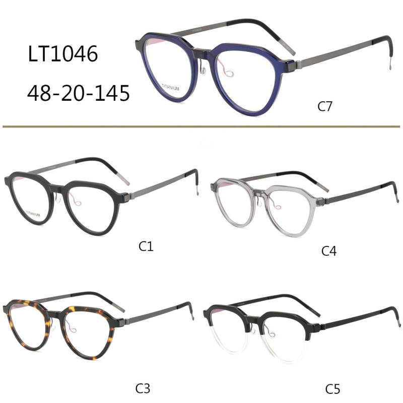 Titanium Eyeglasses LT1046, 48-20-145