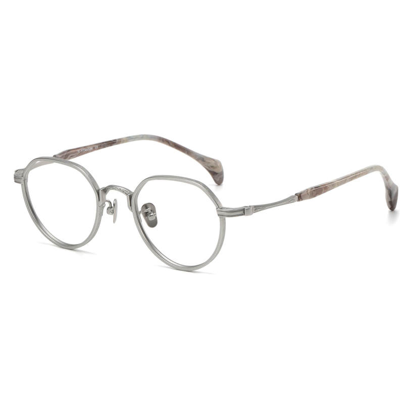 Geometric Titanium Glasses K80861