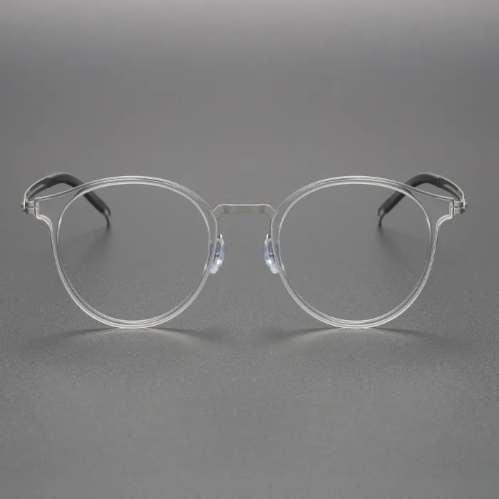 Round Titanium Glasses K8202302
