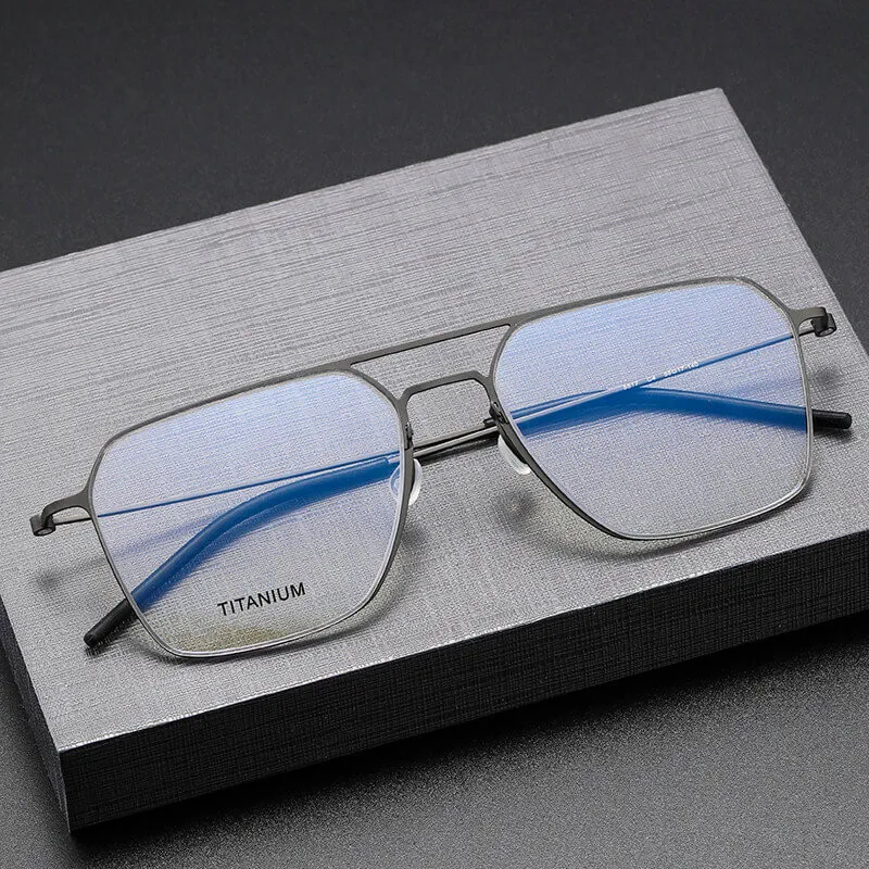 Titanium Eyeglasses K5517, 55-17-140
