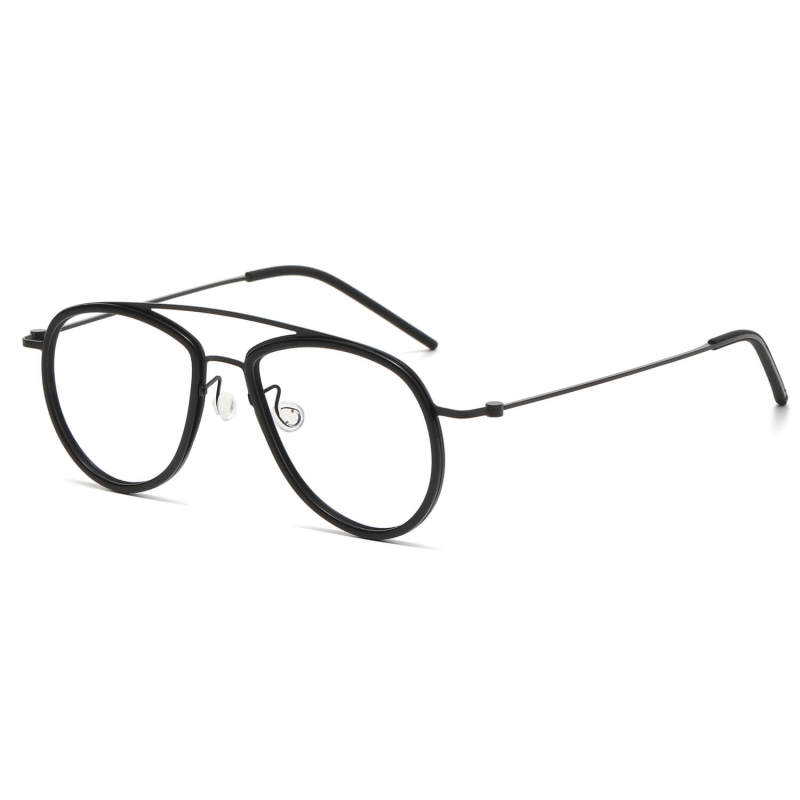 Titanium Eyeglasses K5507A, 55-14-140