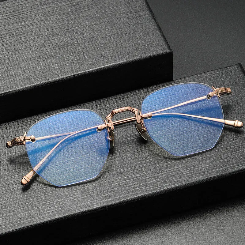 Rimless Eyeglasses KM3104, 49-22-145