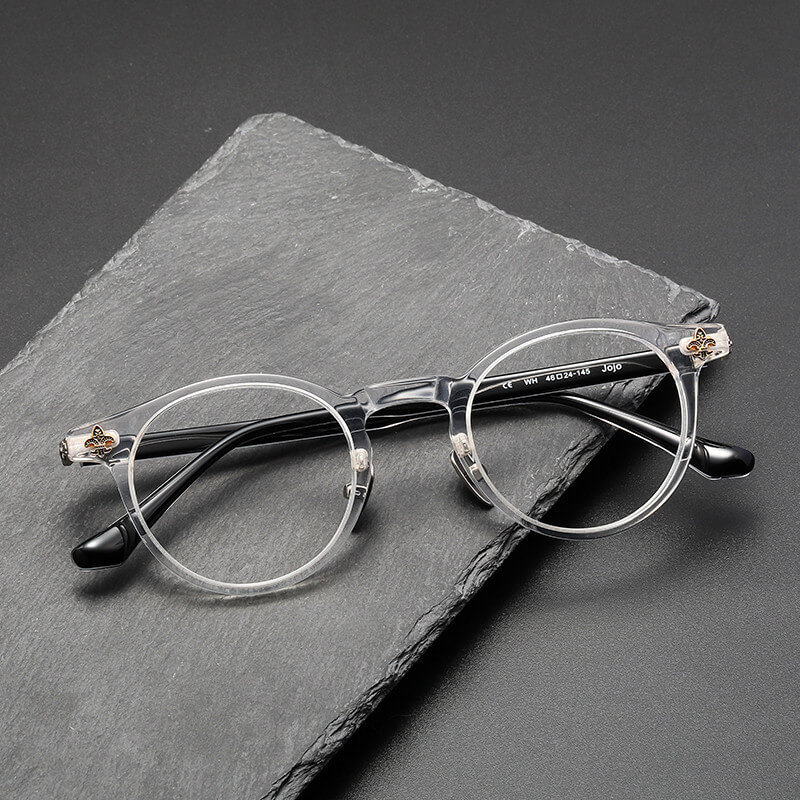 Acetate & Titanium Eyeglasses KE0350, 46-24-145