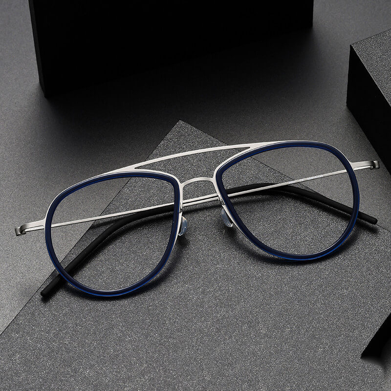 Titanium & Acetate Eyeglasses KE0095, 55-15-140