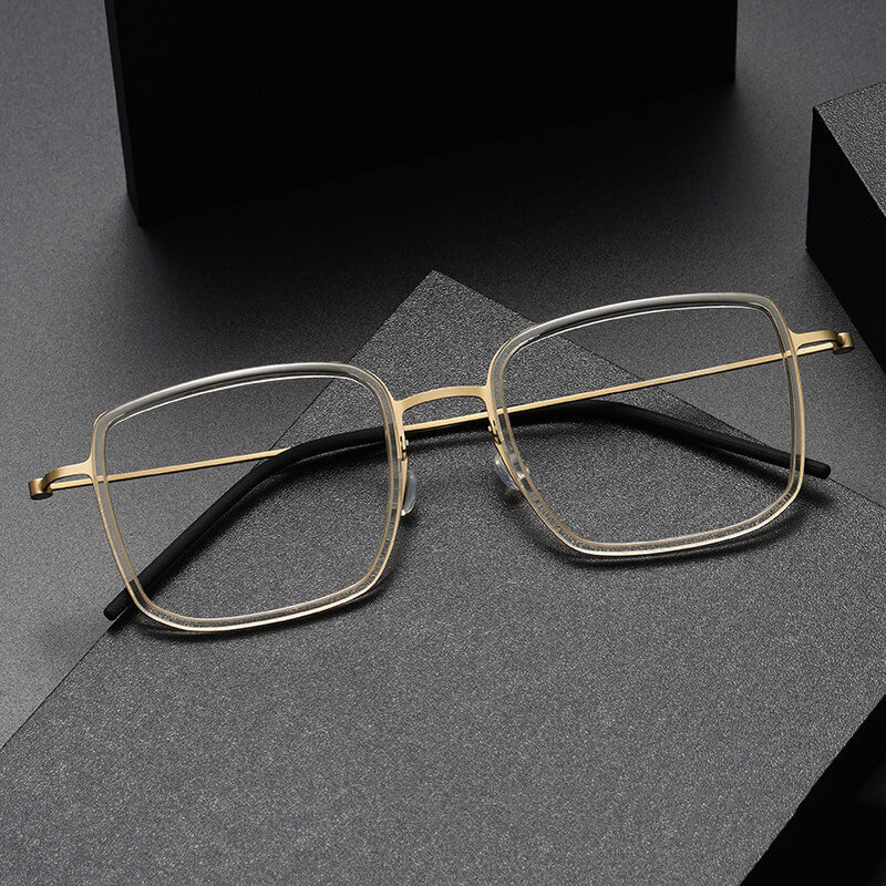 Titanium & Acetate Eyeglasses KE0101, 54-18-140