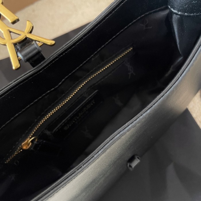 Saint Laurent Gold Label Logo Hobo Bag Handle Shoulder