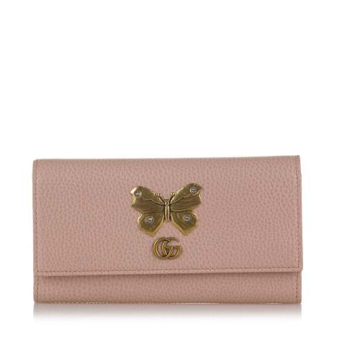 Garden GG Marmont Butterfly Wallet