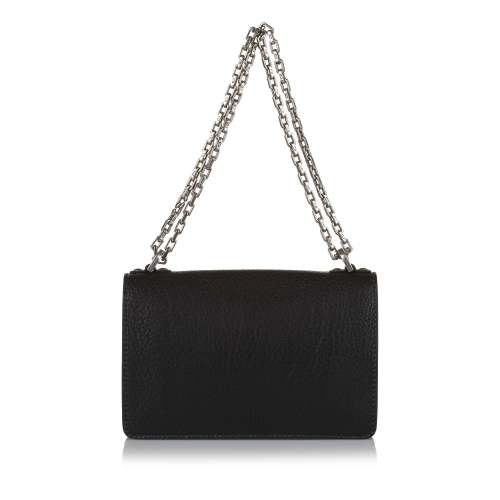 JaDior Chain Leather Flap Bag