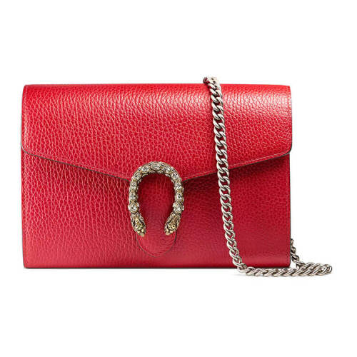 Gucci Dionysus Mini Leather Chain Bag