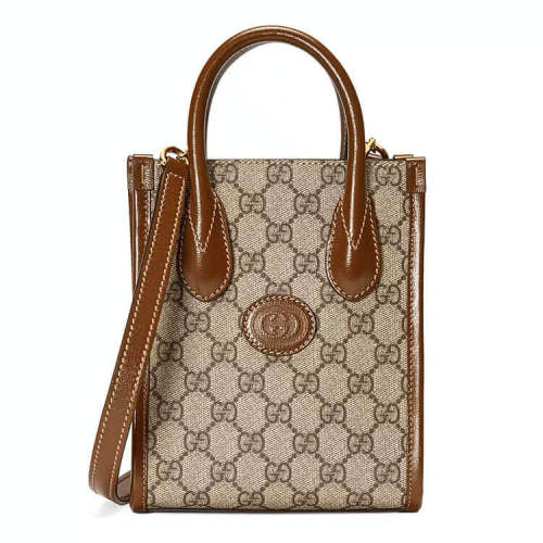Gucci Mini Tote Bag With Interlocking G