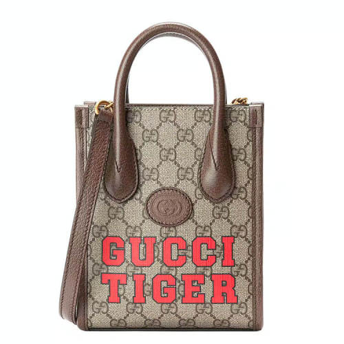 Gucci Tiger GG Mini Tote Bag