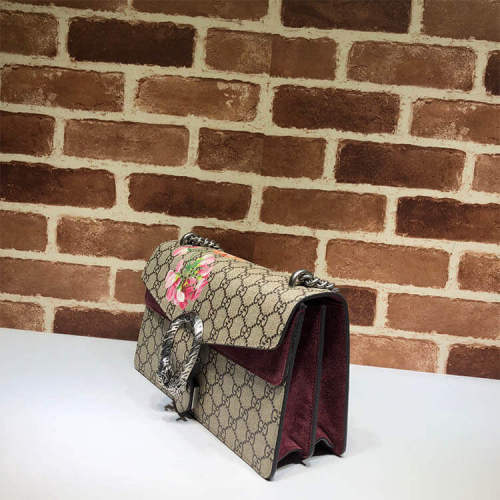 Gucci 2016 Re-Edition Dionysus GG Blooms Bag