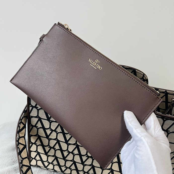 Valentino platinum-plated accessories detachable shoulder strap tote bag Tote bag shoulder crossbody handbag