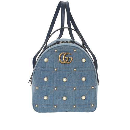 GG Marmont Pearl Studded Backpack