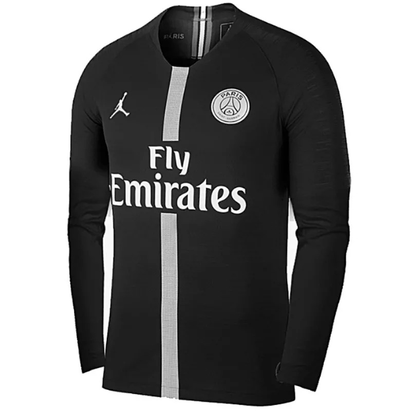 Psg black jordan sales jersey long sleeve