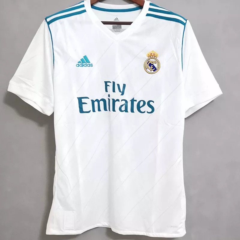 2017-2018 RMA Home Retro Soccer Jersey