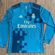 2017-2018 RMA Third Long Sleeve Retro Soccer Jersey