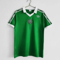 1980 Celtic Home Green Retro Soccer Jersey