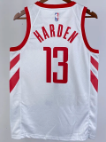 2018-19 ROCKETS HARDEN #13 White Home Top Quality Hot Pressing NBA Jersey