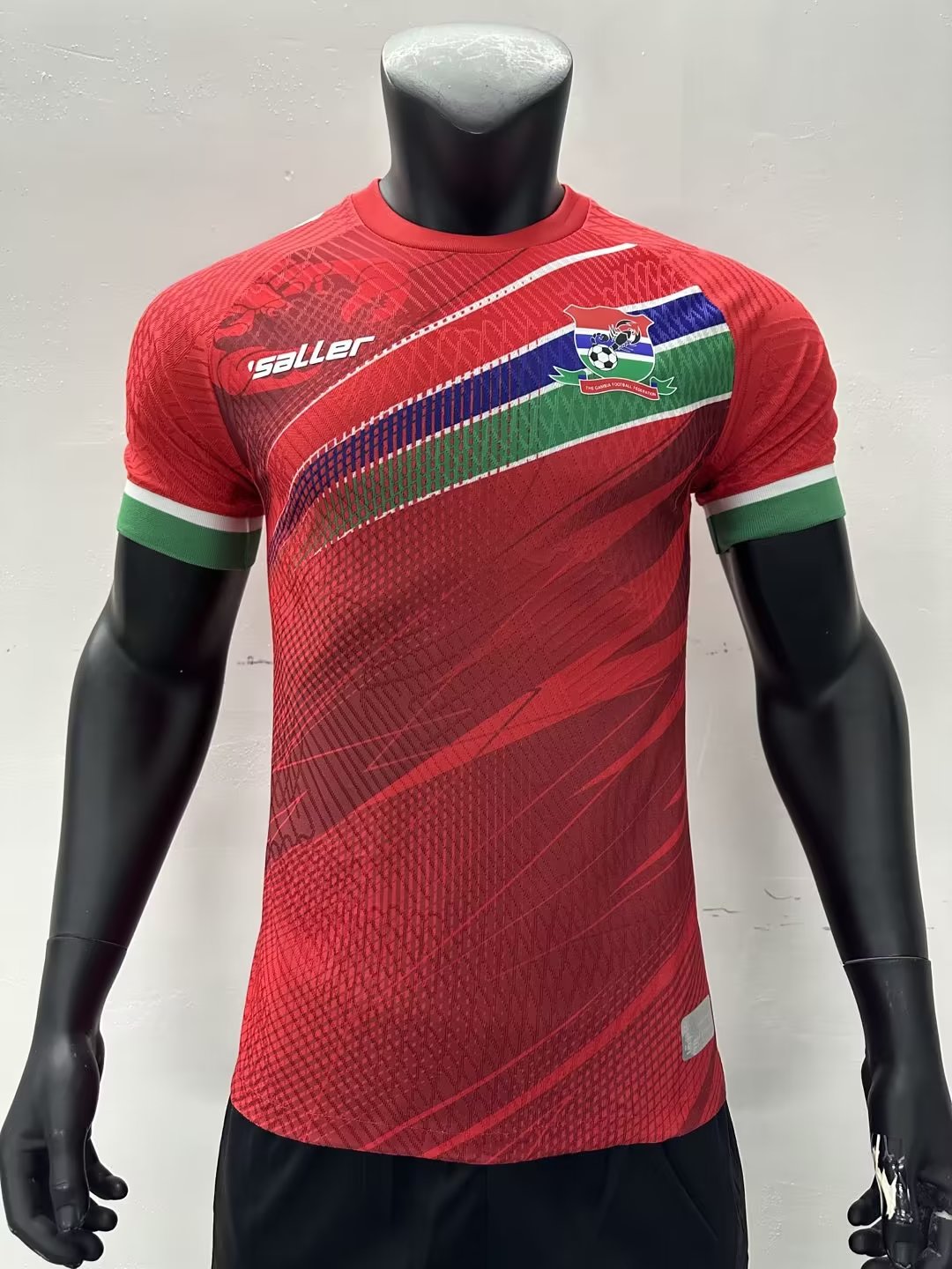2023 Gambia Home Player Version Soccer Jersey