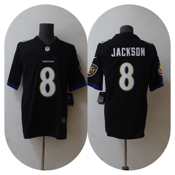 2023 NFL Baltimore Ravens New Pattern Jersey